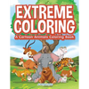 Extreme Coloring: A Cartoon Animals Coloring Book - Paperback