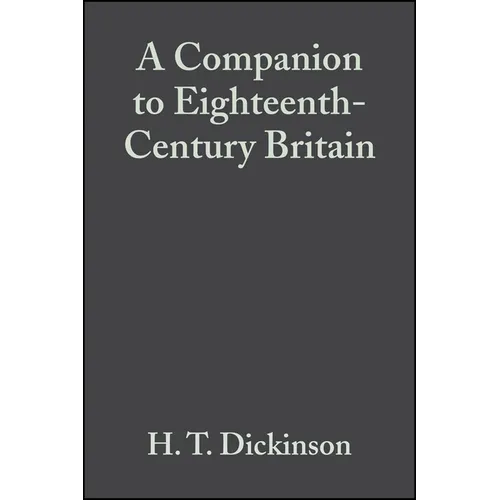 A Companion to Eighteenth-Century Britain - Paperback