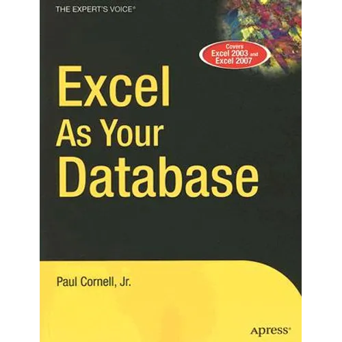 Excel as Your Database - Paperback