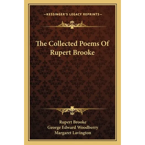 The Collected Poems Of Rupert Brooke - Paperback