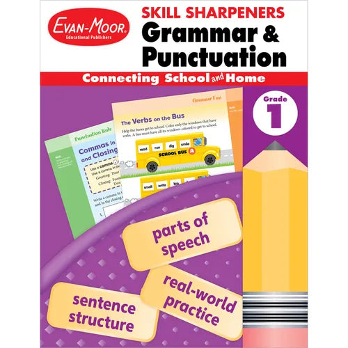 Skill Sharpeners: Grammar and Punctuation, Grade 1 - Paperback