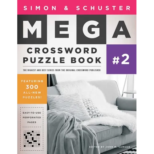 Simon & Schuster Mega Crossword Puzzle Book #2 - Paperback