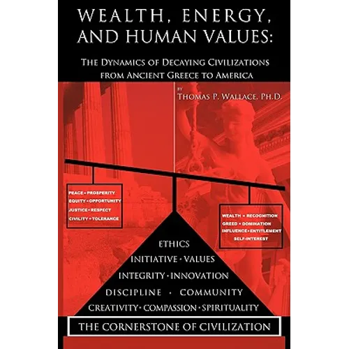 Wealth, Energy, and Human Values: The Dynamics of Decaying Civilizations from Ancient Greece to America - Hardcover