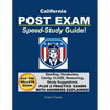 California Post Exam Speed-Study Guide - Paperback