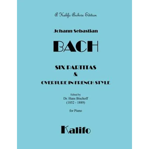 Six Partitas - Paperback