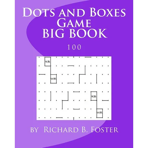 Dots and Boxes Game BIG BOOK: 100 - Paperback