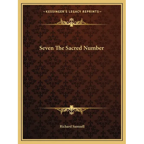 Seven The Sacred Number - Paperback
