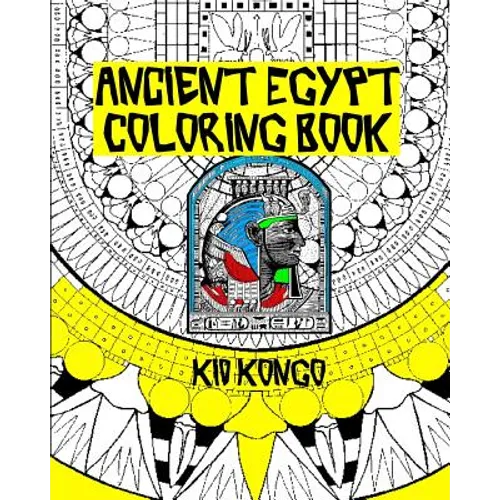 Ancient Egypt Coloring Book - Paperback