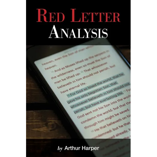 Red Letter Analysis - Paperback