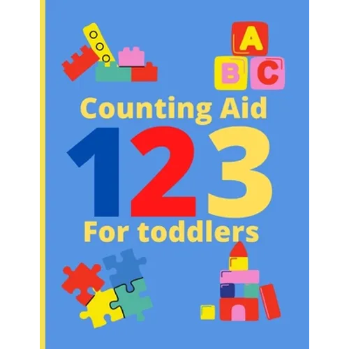 Counting Aid for Toddlers: Tracing and Activity books for kids ages 2-4 years - Paperback