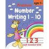 Preschool Number Writing 1 - 10, Left handed kids Ages 3+: Educational Pre k with Number Tracing, Kindergarten Coloring Pages, Activity ... Schooling, - Paperback
