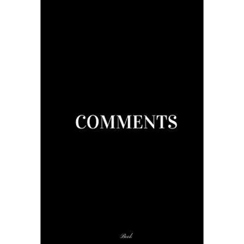 Comments: Book - Paperback