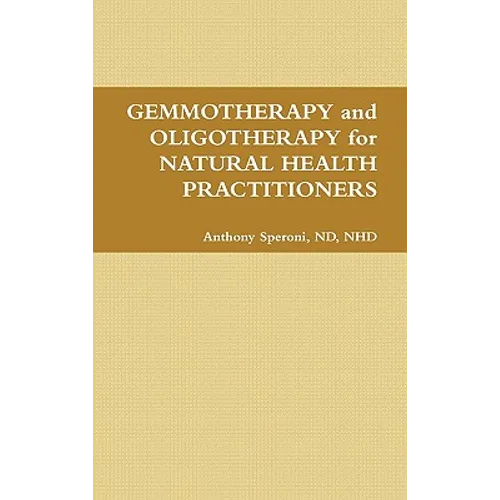 Gemmotherapy - Hardcover