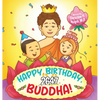 Happy Birthday, Buddha!: Join the children in celebrating the Buddha's Birthday on Vesak day in Buddhism for kids. - Hardcover