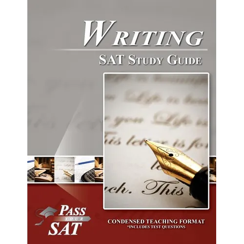 SAT Writing Study Guide - Pass Your SAT - Paperback