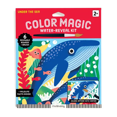Under the Sea Color Magic Water-Reveal Kit - Paperback