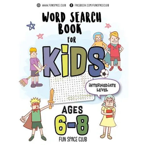 Word Search Books for Kids 6-8: Circle a Word Puzzle Books Word Search for Kids Ages 6-8 Grade Level 2 - 4 - Paperback