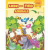 Look and Find Animals: Activity books for kids ages 2-4. - Paperback
