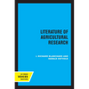 Literature of Agricultural Research - Paperback
