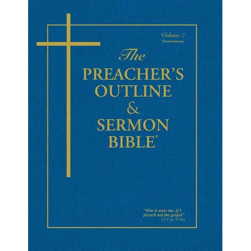 Preacher's Outline & Sermon Bible-KJV-Deuteronomy - Paperback