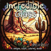 Incredible Glass: A Unique Adult Coloring Book for Stress Relief and Mindful Artwork - Paperback