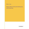 History of New York City from the Discovery to the Present Day - Paperback