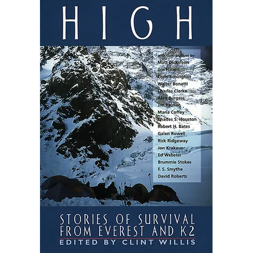 High: Stories of Survival from Everest and K2 - Paperback