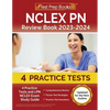 NCLEX PN Review Book 2023 - 2024: 4 Practice Tests and LPN NCLEX Exam Study Guide [Updated for the New Outline] - Paperback