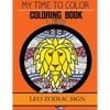 Leo Zodiac Sign - Adult Coloring Book - Paperback