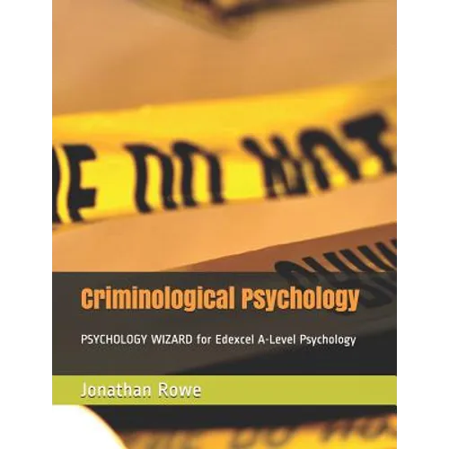 Criminological Psychology - Paperback