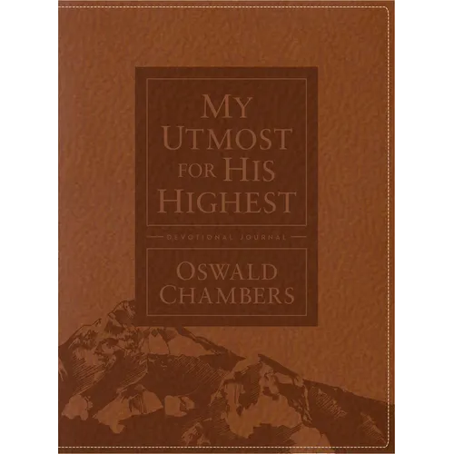 My Utmost for His Highest Devotional Journal: Updated Language - Hardcover