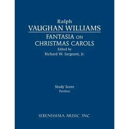 Fantasia on Christmas Carols: Study score - Paperback