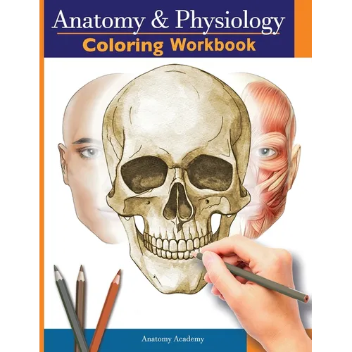 Anatomy and Physiology Coloring Workbook: The Essential College Level Study Guide Perfect Gift for Medical School Students, Nurses and Anyone Interest - Paperback