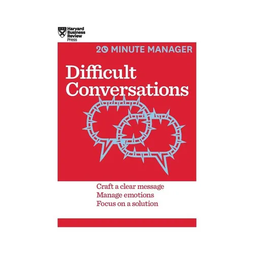 Difficult Conversations (HBR 20-Minute Manager Series) - Hardcover