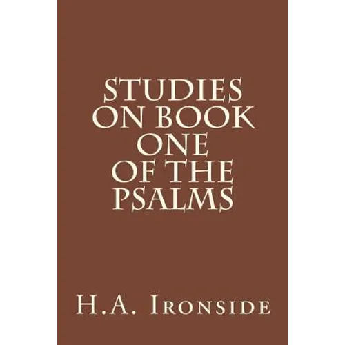 Studies on Book One of the Psalms - Paperback
