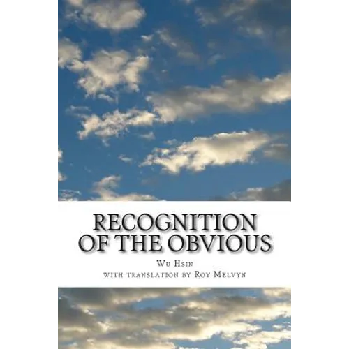 Recognition of the Obvious - Paperback