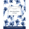 Adult Coloring Journal: Gam-Anon/Gam-A-Teen (Butterfly Illustrations, Blue Orchid) - Paperback