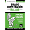 Guía de Conversación Español-Italiano y diccionario conciso de 1500 palabras - Paperback