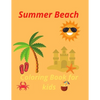 Summer Beach Coloring Book for kids - Paperback
