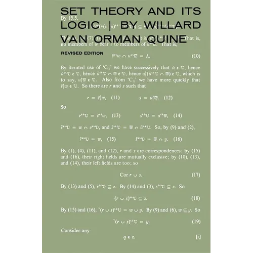 Set Theory and Its Logic: Revised Edition - Paperback