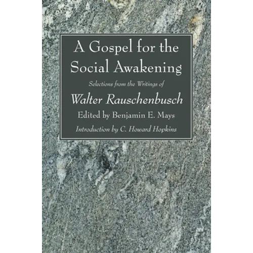 A Gospel for the Social Awakening - Paperback