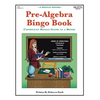 Pre-Algebra Bingo Book: Complete Bingo Game In A Book - Paperback