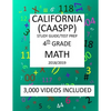 4th Grade CALIFORNIA CAASPP, MATH, Test Prep: 2019: 4th Grade California Assessment of Student Performance and Progress MATH Test prep/study guide - Paperback