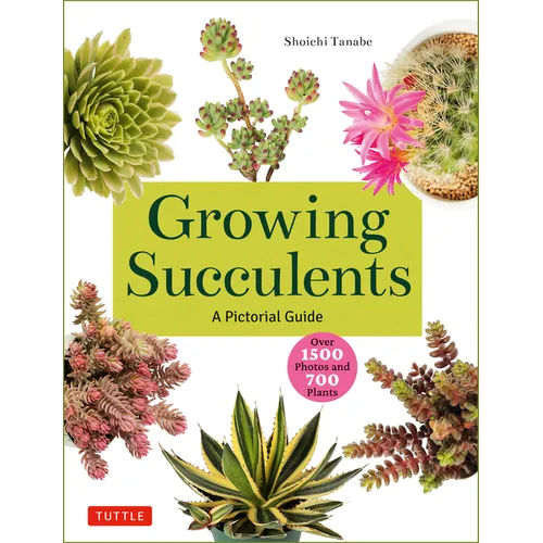 Growing Succulents: A Pictorial Guide (Over 1,500 Photos and 700 Plants) - Paperback