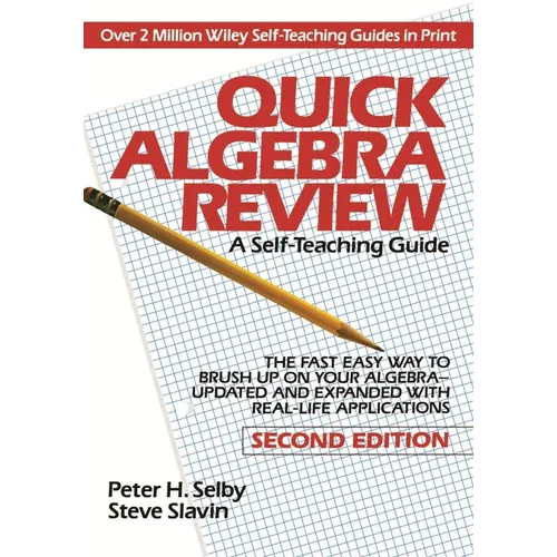 Quick Algebra Review - Paperback