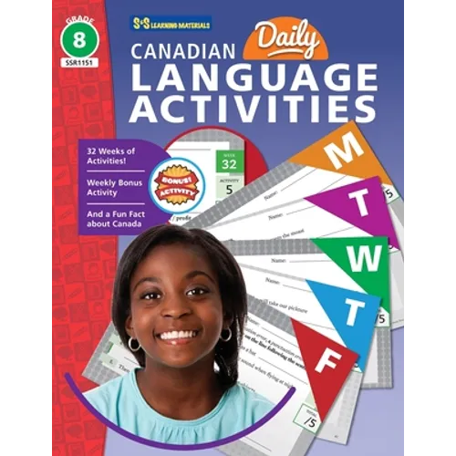 Canadian Grade 8 Daily Language Activities - Paperback