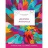 Adult Coloring Journal: Alcoholics Anonymous (Butterfly Illustrations, Color Burst) - Paperback