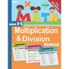 Multiplication & Division Workbook: Math Grade 3-5 with Key Answers - Paperback