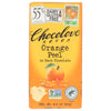 CHOCOLOVE: Orange Peel In Dark Chocolate Bar, 3.2 oz