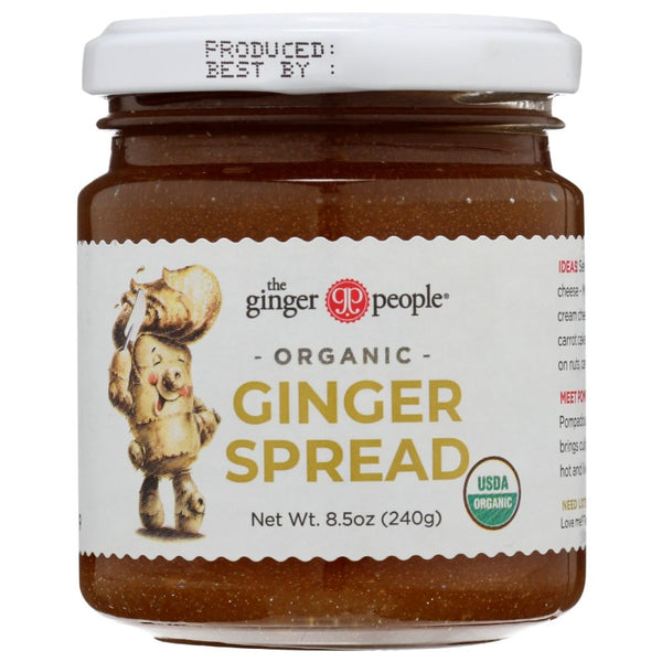 THE GINGER PEOPLE: Organic Ginger Spread, 8.5 oz
